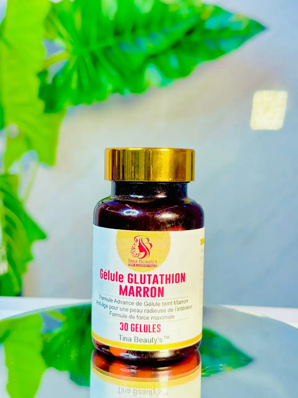 Gélule glutathion marron