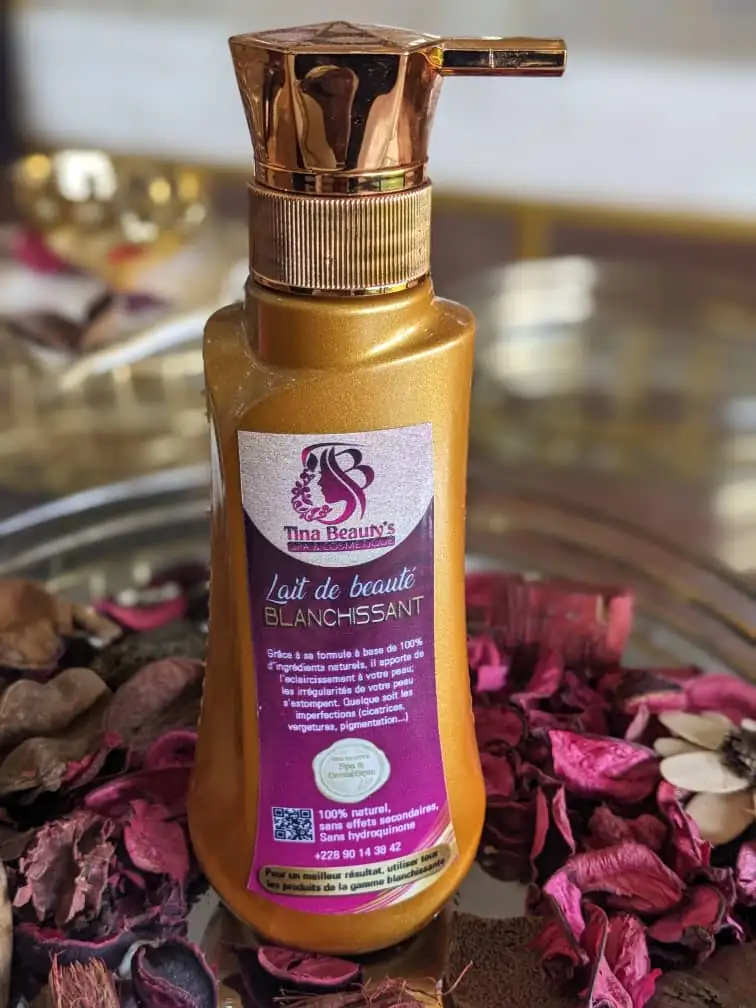 Lait de beauté blanchissant