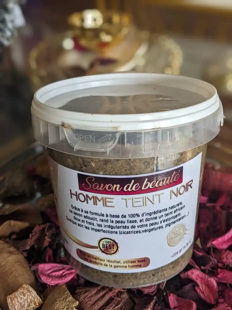 Savon de beauté Homme Teint Noir